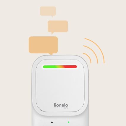 Lionelo - Wireless Rechargeable Baby Audio Monitor BABYLINE 2.2 5V