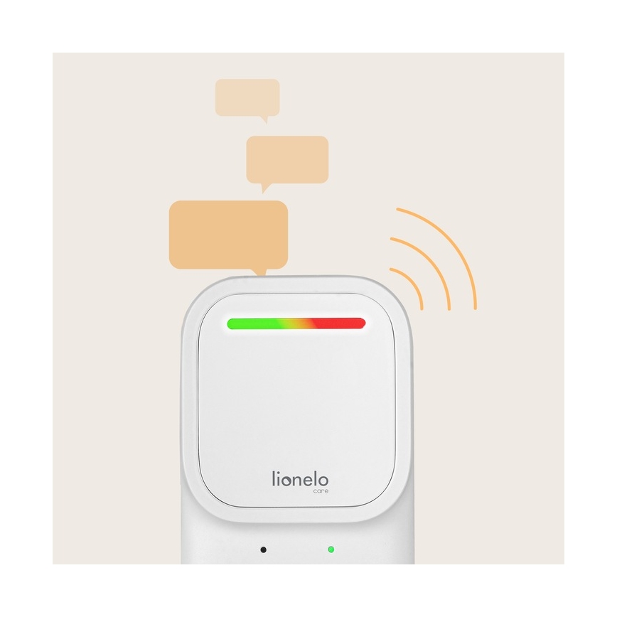 Lionelo - Wireless Rechargeable Baby Audio Monitor BABYLINE 2.2 5V