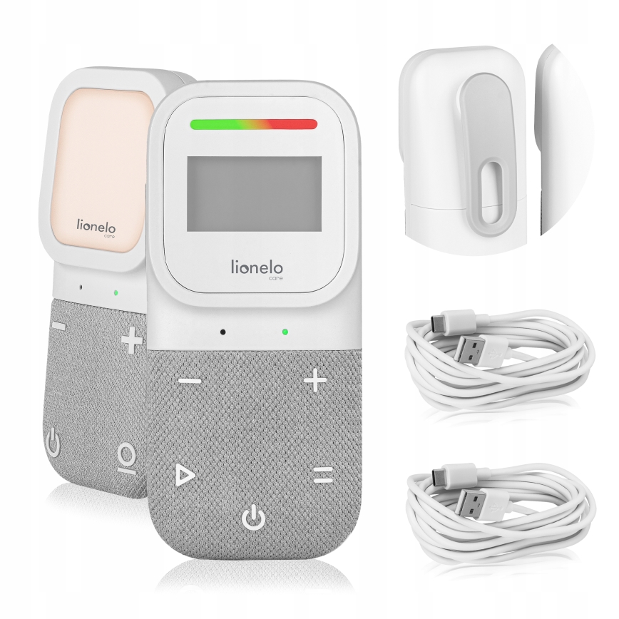Lionelo - Wireless Rechargeable Baby Audio Monitor BABYLINE 2.3 5V