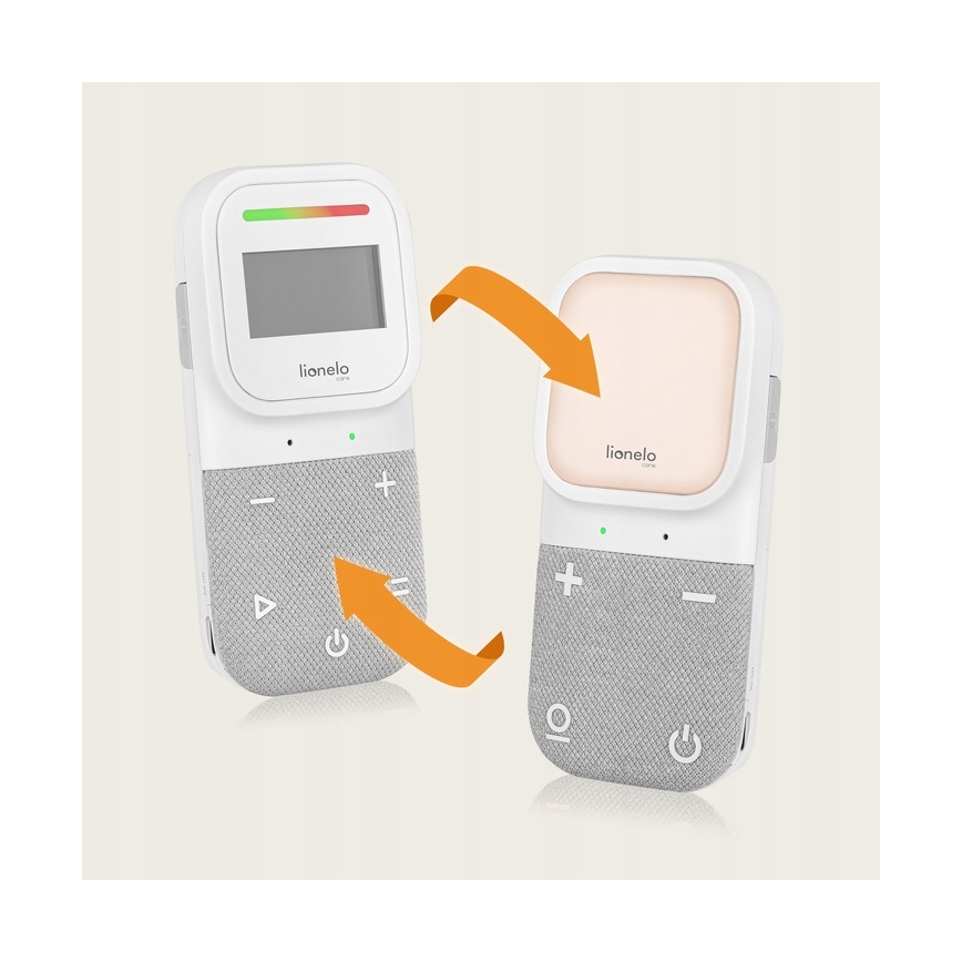 Lionelo - Wireless Rechargeable Baby Audio Monitor BABYLINE 2.3 5V