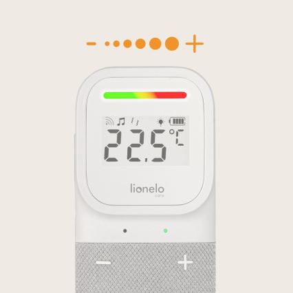 Lionelo - Wireless Rechargeable Baby Audio Monitor BABYLINE 2.3 5V