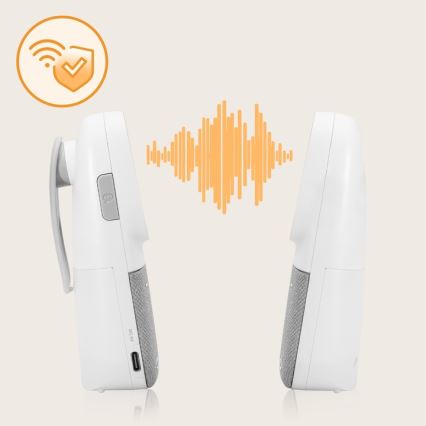 Lionelo - Wireless Rechargeable Baby Audio Monitor BABYLINE 2.3 5V