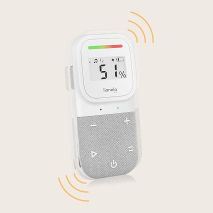 Lionelo - Wireless Rechargeable Baby Audio Monitor BABYLINE 2.3 5V