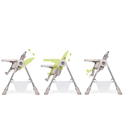 Lionelo - ZANNA Children's High Chair, Beige