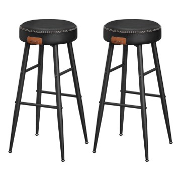 LIOR Black Bar Stool