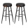 LIOR Black Bar Stool