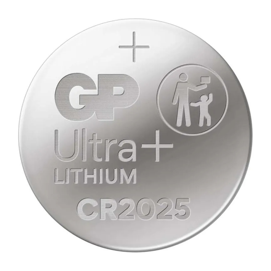 Lithium button battery CR2025 GP LITHIUM 3V/170 mAh
