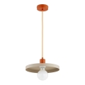LITO cable pendant lamp 1xE27/15W/230V beige/copper
