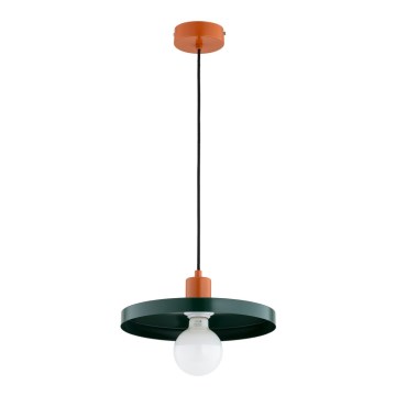 LITO Cable Pendant Light 1xE27/15W/230V Green/Copper