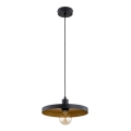 LITO cord pendant light 1xE27/15W/230V, black