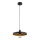 LITO cord pendant light 1xE27/15W/230V, black