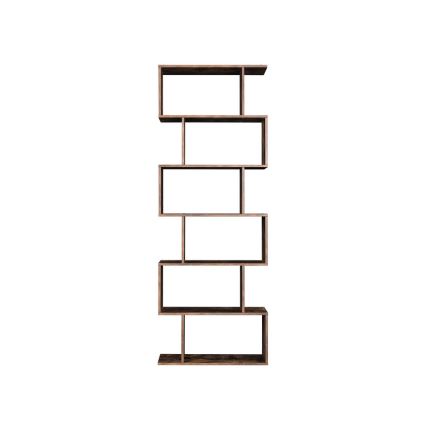 LIVARO Brown Bookcase