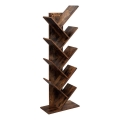LIVARO Brown Bookcase
