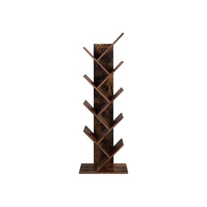 LIVARO Brown Bookcase