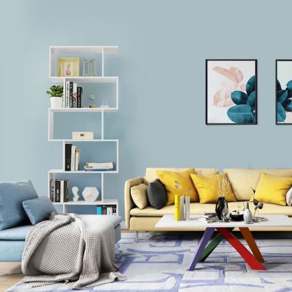 LIVARO White Bookcase