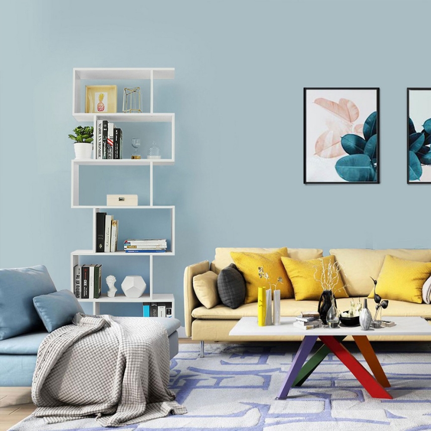 LIVARO White Bookcase