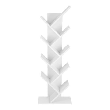 LIVARO White Bookcase