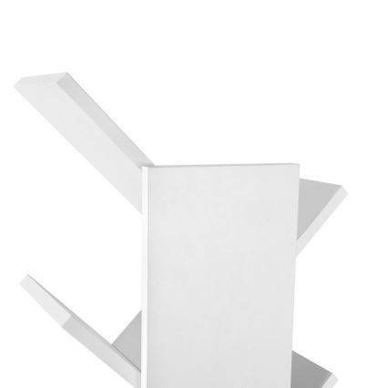 LIVARO White Bookcase
