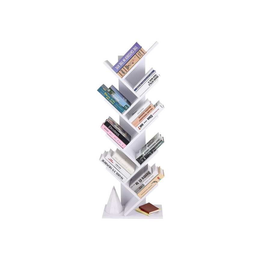 LIVARO White Bookcase