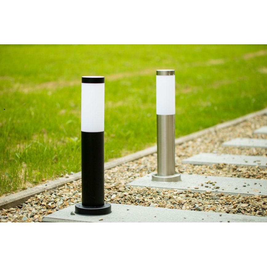 LIVIA Outdoor Lamp 1xE27/10W/230V 45 cm IP44 Silver