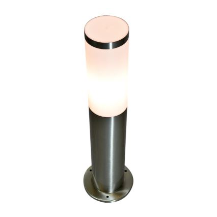 LIVIA Outdoor Lamp 1xE27/10W/230V 45 cm IP44 Silver