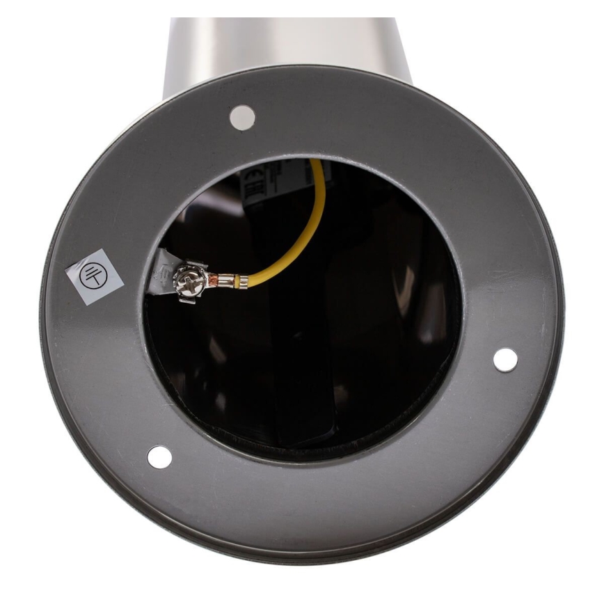 LIVIA Outdoor Lamp 1xE27/10W/230V 45 cm IP44 Silver