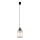 LIZA Cord‑Hung Pendant 1xE27/15W/230V Black/Gold