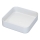 LJORDAL countertop washbasin 40 x 40 cm steel/white