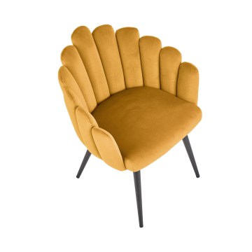 LOCAS dining chair, 1 pc, yellow