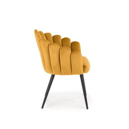 LOCAS dining chair, 1 pc, yellow
