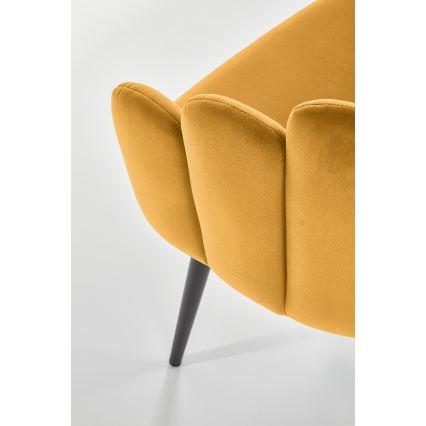 LOCAS dining chair, 1 pc, yellow