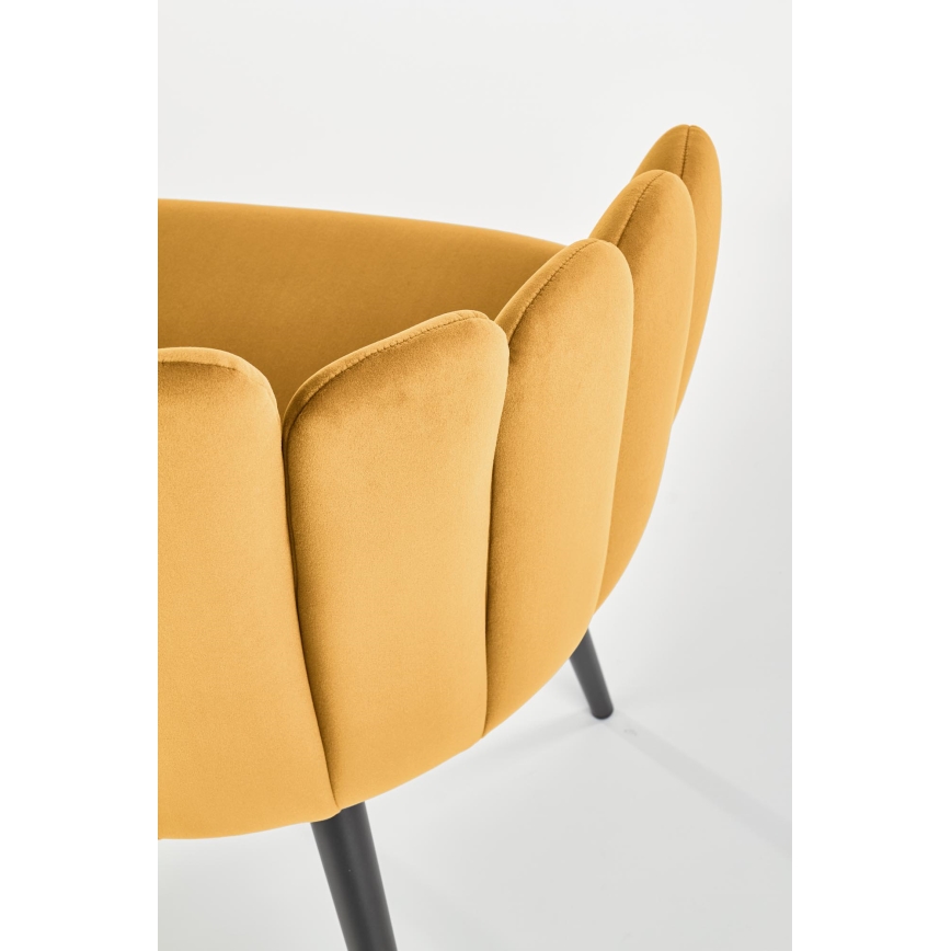 LOCAS dining chair, 1 pc, yellow