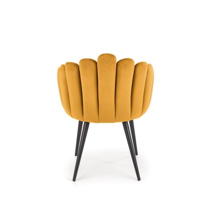 LOCAS dining chair, 1 pc, yellow