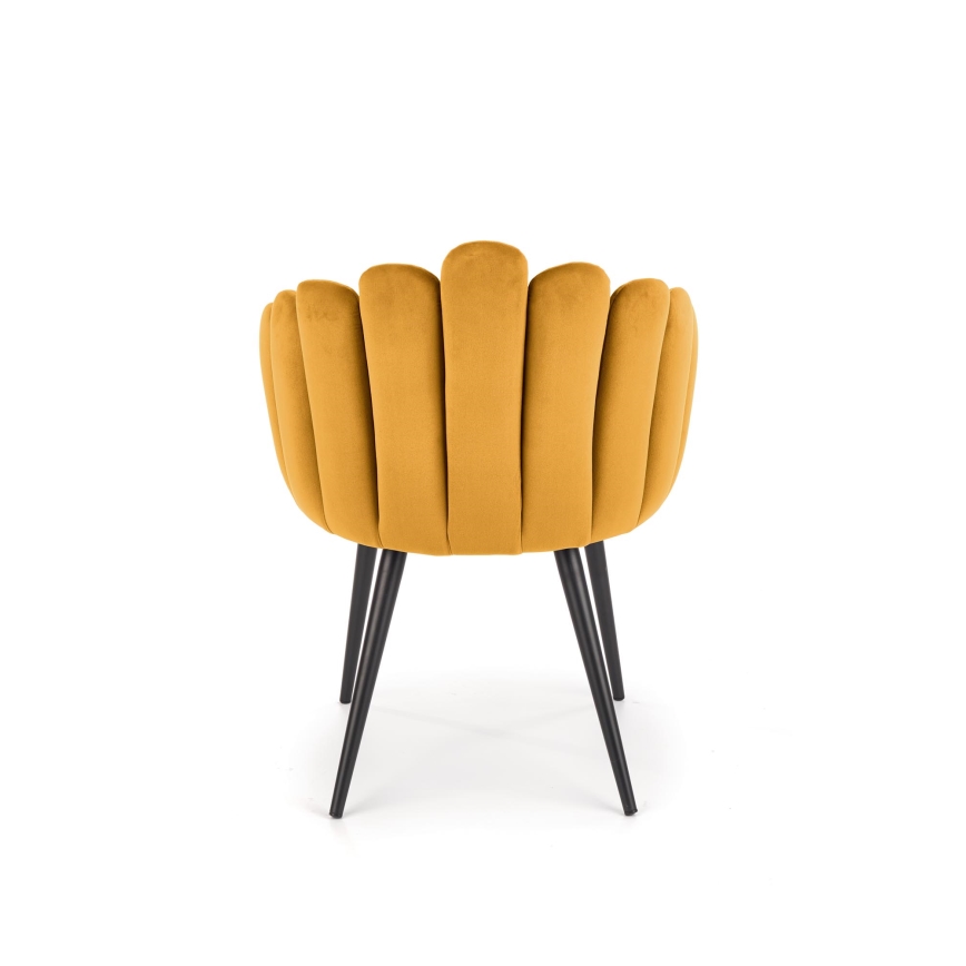 LOCAS dining chair, 1 pc, yellow