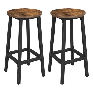 LOE Bar Stool Brown/Black