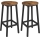 LOE Bar Stool Brown/Black