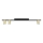LOGAN 3xGU10/10W/230V Spotlight, Black/Gold