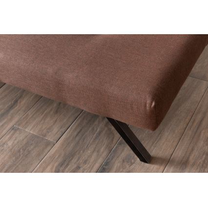 LOKO Two-Seater Sofa, Brown