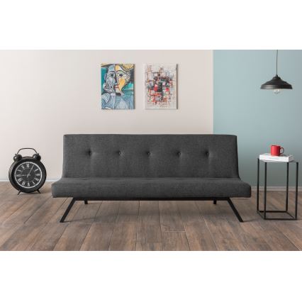 LOKO Two-Seater Sofa, Dark Gray