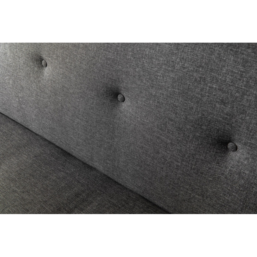 LOKO Two-Seater Sofa, Dark Gray