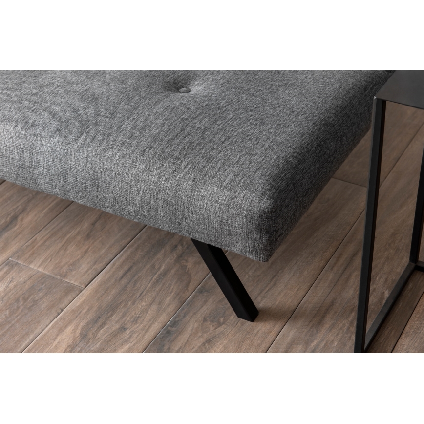 LOKO Two-Seater Sofa, Light Grey