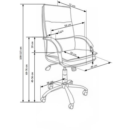 LOMI Black Office Chair