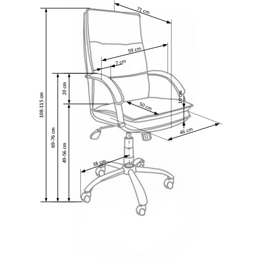 LOMI Black Office Chair