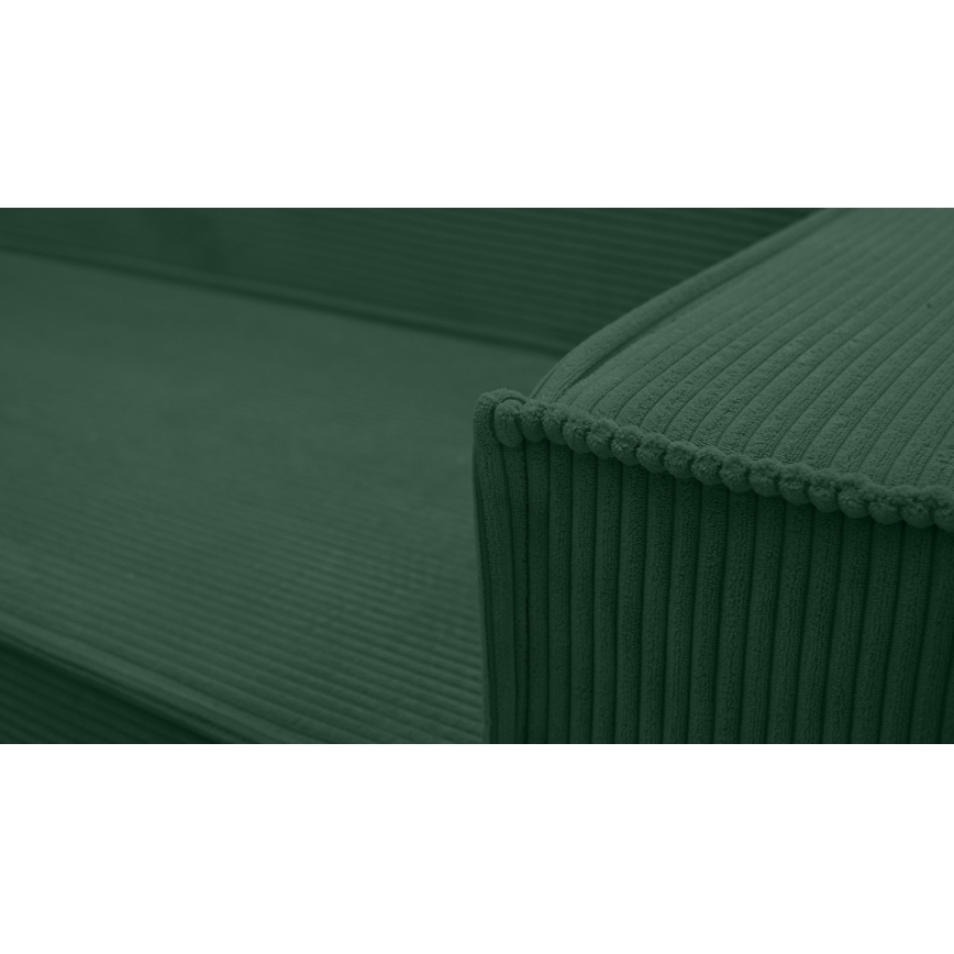LONDON Universal U-Shaped Pull-Out Corner Sofa - Green