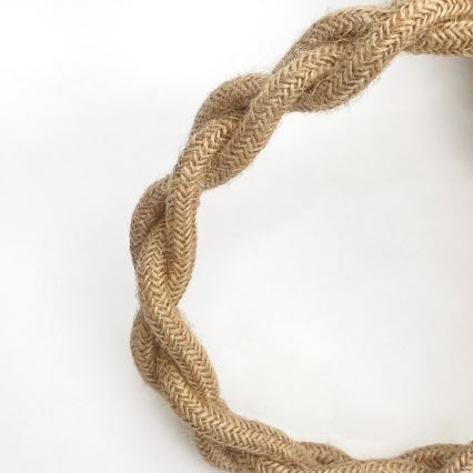 LOOMIS Cable Pendant 3x E27/15W/230V 130 cm Beige/Oak