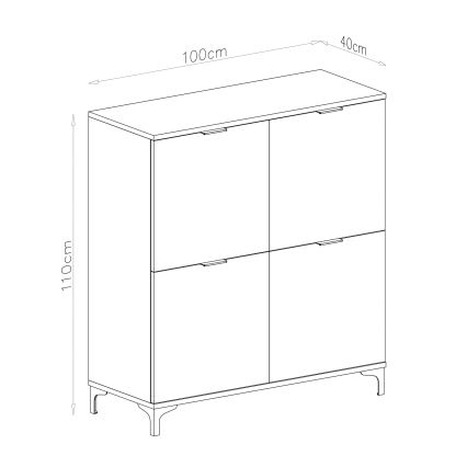 LORA Beige Dresser
