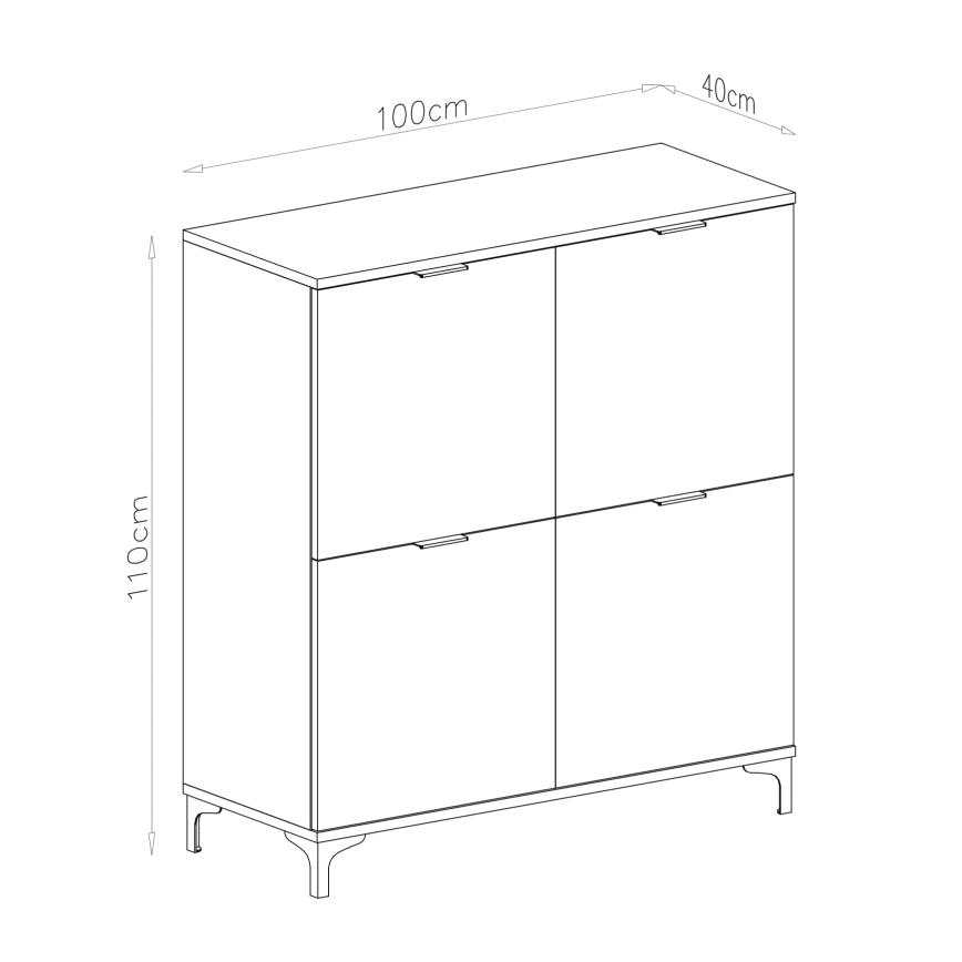 LORA Beige Dresser