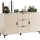 LORA Beige Dresser with Drawers and Cabinet Doors