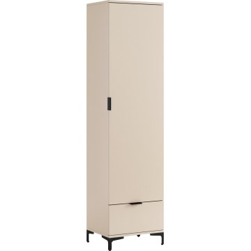 LORA Cabinet with Drawer, Beige