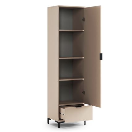 LORA Cabinet with Drawer, Beige